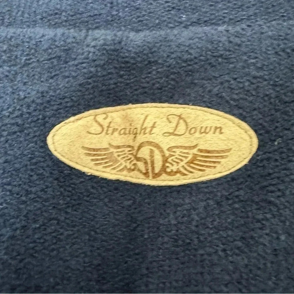 Vintage Mens Straight Denim Fleece Golf vest size XL - Picture 4 of 9